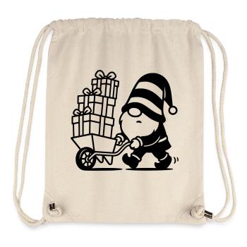 wicht schubkarre - Stanley/Stella recycelter Gym Bag - Naturweiß - Vorne