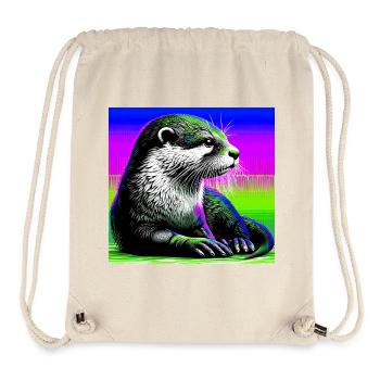 otter - Stanley/Stella Recycled Gym Bag - natural - Front