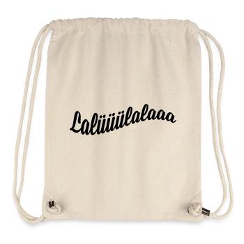 Lalülala - Stanley/Stella recycelter Gym Bag - Naturweiß - Vorne