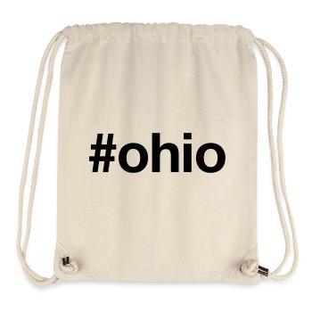 OHIO Hashtag - Stanley/Stella Recycled Gym Bag - natural - Front