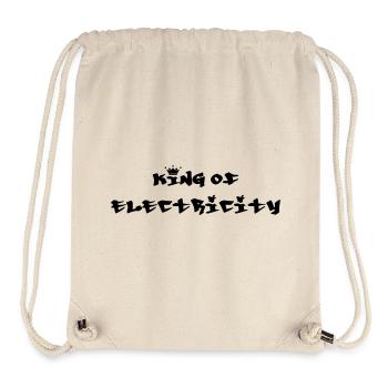 Elektriker / Elektrizität / Arbeit / Job - Stanley/Stella recycelter Gym Bag - Naturweiß - Vorne