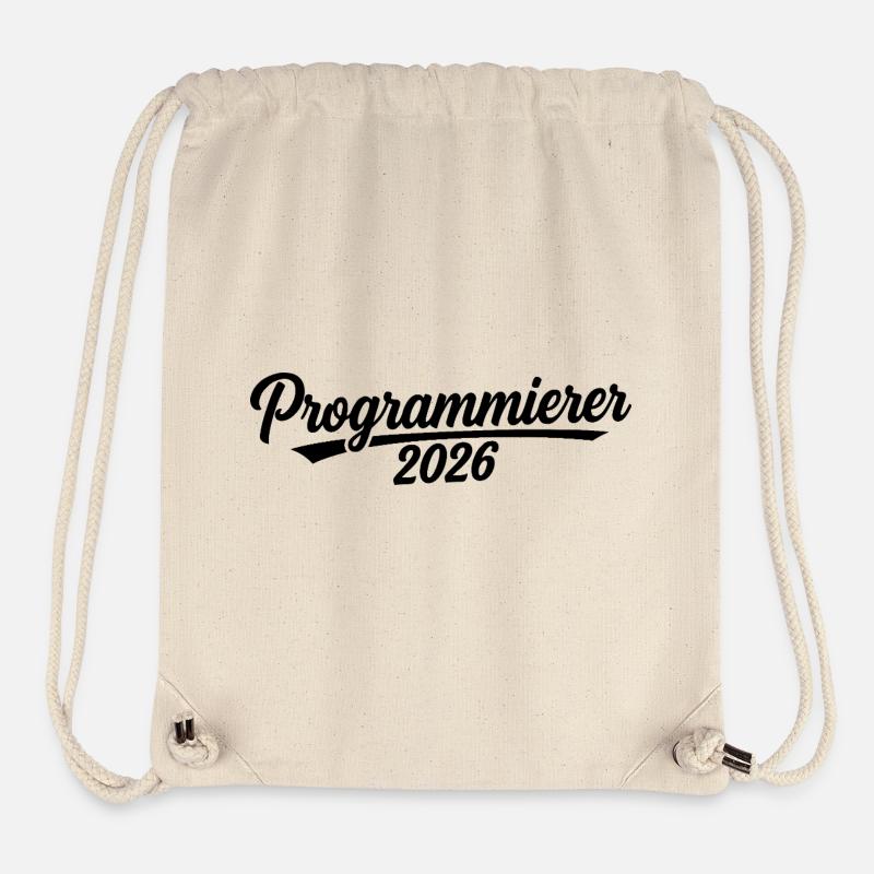 Programmer 2026 – Coding Design - Stanley/Stella Recycled Gym Bag - natural