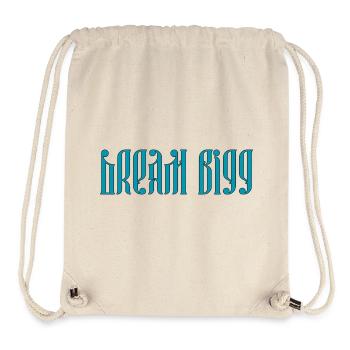 Dream Bigg - Sac à cordon recyclé Stanley/Stella - blanc naturel - Devant