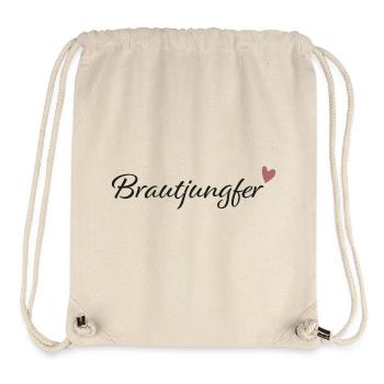 Brautjungfer - Stanley/Stella recycelter Gym Bag - Naturweiß - Vorne