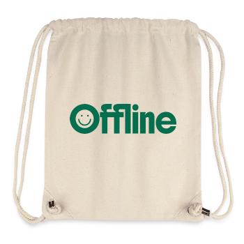 Offline-Modus - Stanley/Stella recycelter Gym Bag - Naturweiß - Vorne