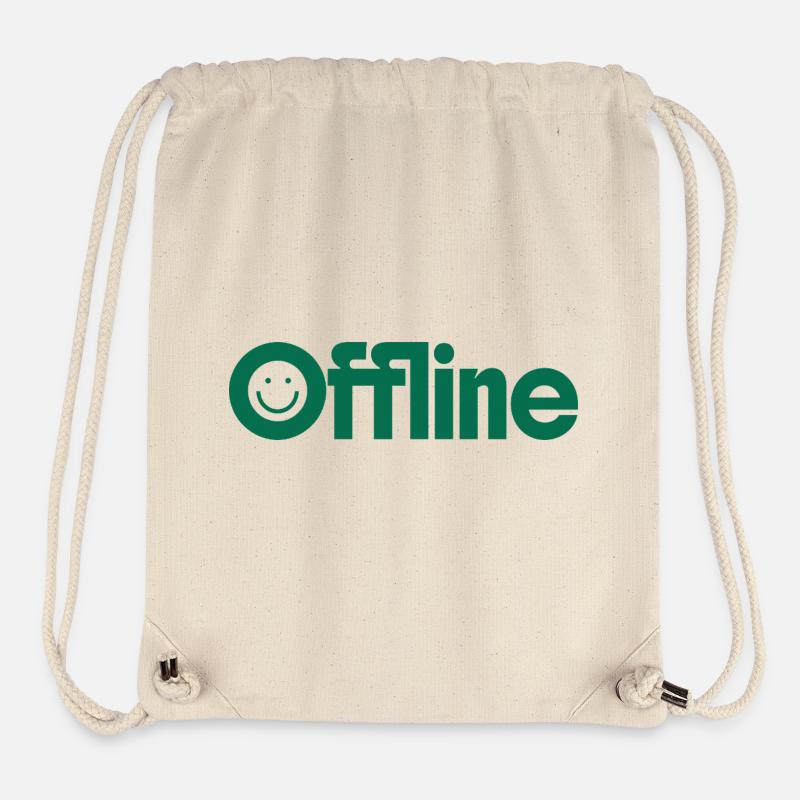 Offline-Modus - Stanley/Stella recycelter Gym Bag - Naturweiß