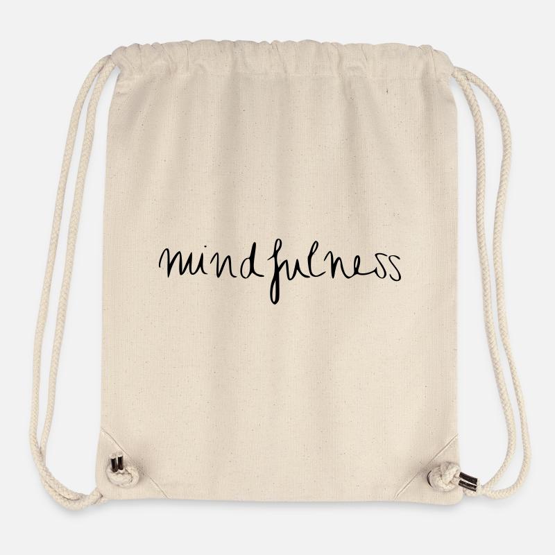 Mindfulness - Stanley/Stella recycelter Gym Bag - Naturweiß