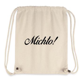 michto - Sac à cordon recyclé Stanley/Stella - blanc naturel - Devant