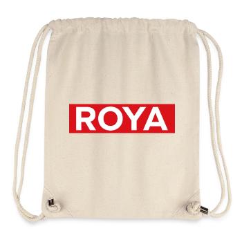 roya - Sac à cordon recyclé Stanley/Stella - blanc naturel - Devant