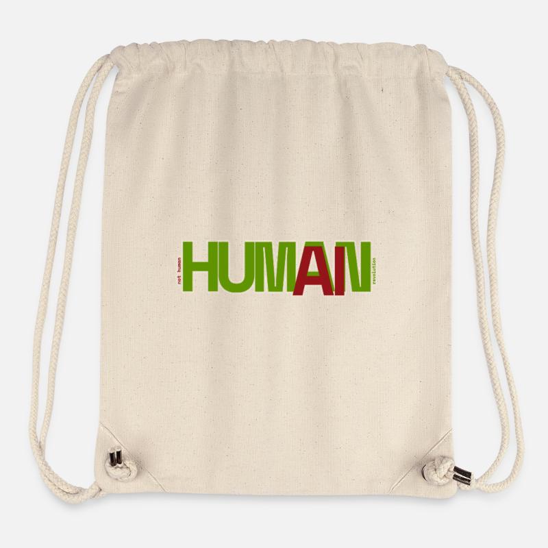 Mensch - Stanley/Stella recycelter Gym Bag - Naturweiß