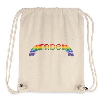 LGBT lgbtqi queer Pride Month rainbow - Stanley/Stella Recycled Gym Bag - natural - Front