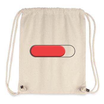 Small red gauge (loading) - Stanley/Stella Recycled Gym Bag - natural - Front