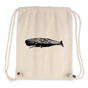 Sperm whale - Stanley/Stella Recycled Gym Bag - natural - Front