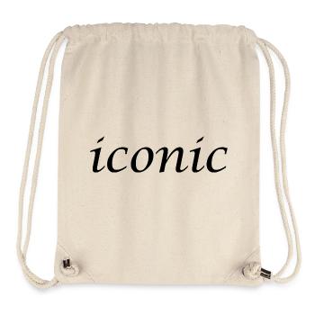 ICONIQUE - Sac à cordon recyclé Stanley/Stella - blanc naturel - Devant
