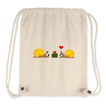 Snail-Gift - Stanley/Stella recycelter Gym Bag - Naturweiß - Vorne