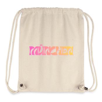 Muenchen_Schriftzug Bayern - Stanley/Stella recycelter Gym Bag - Naturweiß - Vorne