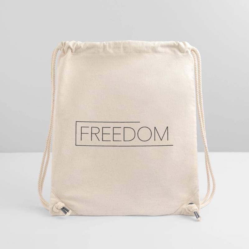 FREEDOM – Freedom does not fit into any framework Stanley/Stella Recycled Gym Bag
