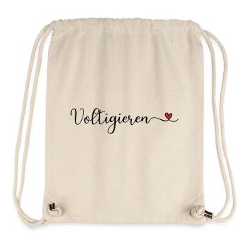 Voltigieren - Stanley/Stella recycelter Gym Bag - Naturweiß - Vorne