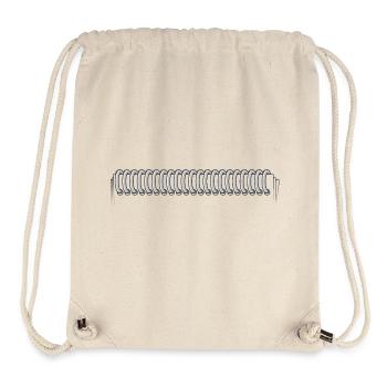 POSTSCRIPT H - Stanley/Stella Recycled Gym Bag - natural - Front