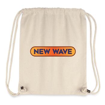 New Wave Music Shirt - Post Punk Aesthetic Graphic - Stanley/Stella Recycled Gym Bag - natural - Front