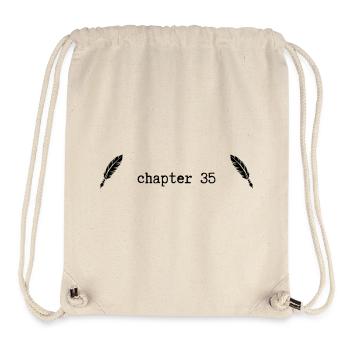 chapter 35 Geburtstag - Stanley/Stella recycelter Gym Bag - Naturweiß - Vorne