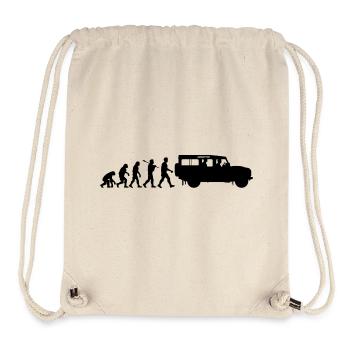 Defender 110 Évolution - Sac à cordon recyclé Stanley/Stella - blanc naturel - Devant