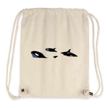 Orcas - Stanley/Stella Recycled Gym Bag - natural - Front