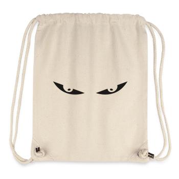 comic eyes smiley augen - Stanley/Stella Recycled Gym Bag - natural - Front
