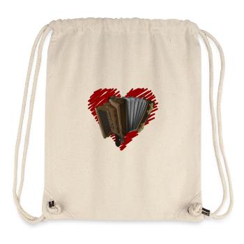 Harmonica Love | ZiachON! - Stanley/Stella Recycled Gym Bag - natural - Front