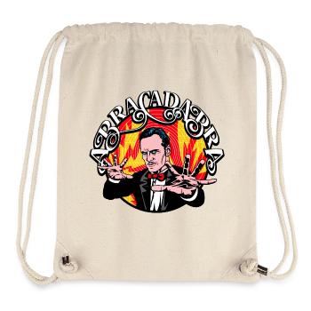 AbraCadabra Illusionniste Rétro - Sac à cordon recyclé Stanley/Stella - blanc naturel - Devant