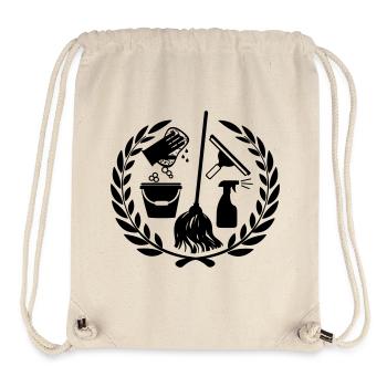 Cleaner logo cleaning tool - Stanley/Stella Recycled Gym Bag - natural - Front