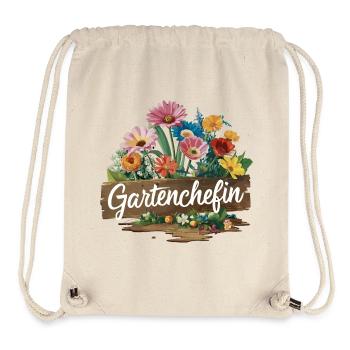Responsable de jardin de jardinage - Sac à cordon recyclé Stanley/Stella - blanc naturel - Devant