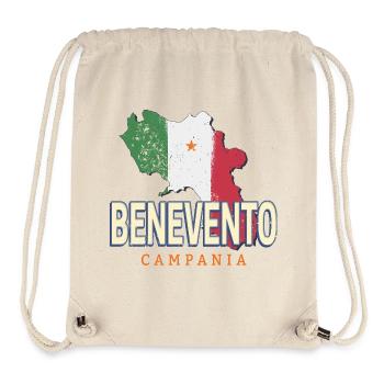Bénévent en Italie Campanie Vintage Holidays - Sac à cordon recyclé Stanley/Stella - blanc naturel - Devant