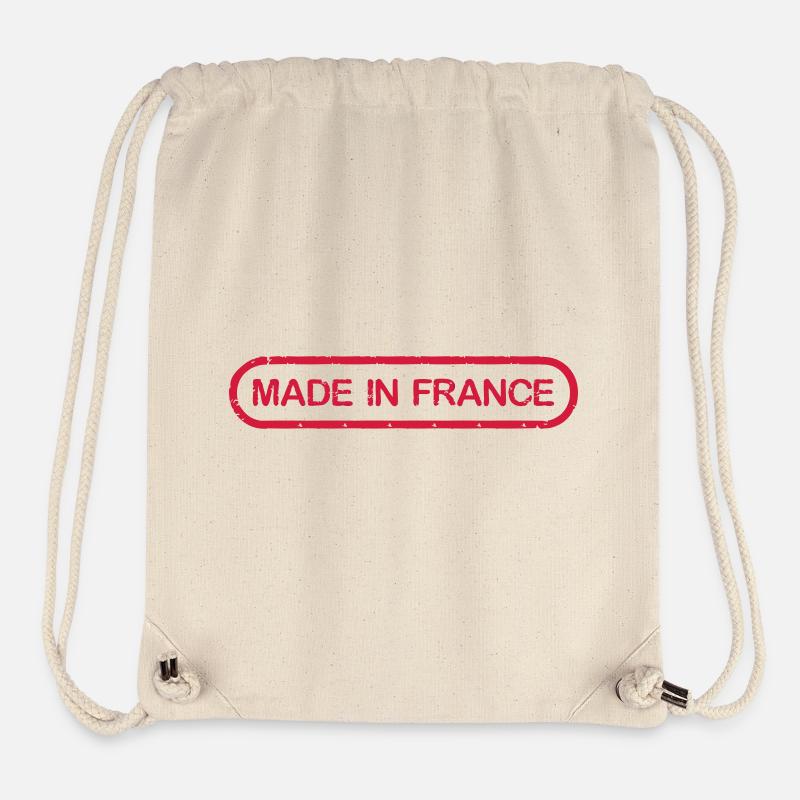 Made in France - Stanley/Stella recycelter Gym Bag - Naturweiß