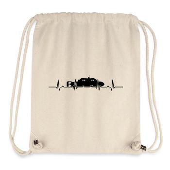 Submarine Heartbeat - Stanley/Stella Recycled Gym Bag - natural - Front