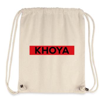 Khoya - Stanley/Stella Recycled Gym Bag - natural - Front