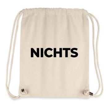 Nothing - just nothing | Nothing at all | Gift - Stanley/Stella Recycled Gym Bag - natural - Front