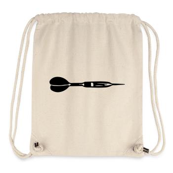 Dartpfeil Symbol - Stanley/Stella recycelter Gym Bag - Naturweiß - Vorne