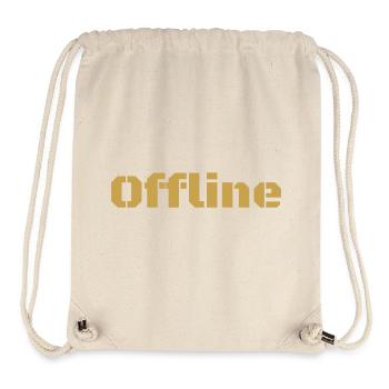 Offline - Stanley/Stella recycelter Gym Bag - Naturweiß - Vorne