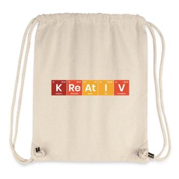 Periodensystem Kreativ - Stanley/Stella recycelter Gym Bag - Naturweiß - Vorne