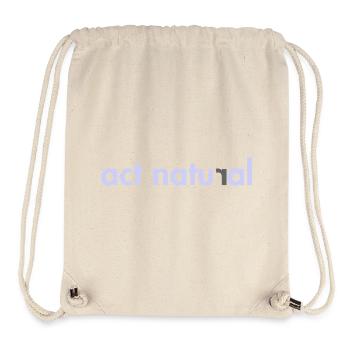 Act Natural - Stanley/Stella recycelter Gym Bag - Naturweiß - Vorne
