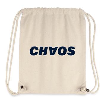 CHAOS - Stanley/Stella recycelter Gym Bag - Naturweiß - Vorne