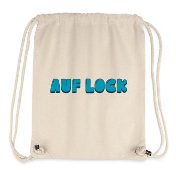 Auf Lock - Stanley/Stella recycelter Gym Bag - Naturweiß - Vorne