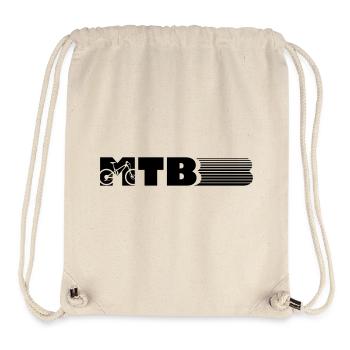 VTT design - Sac à cordon recyclé Stanley/Stella - blanc naturel - Devant