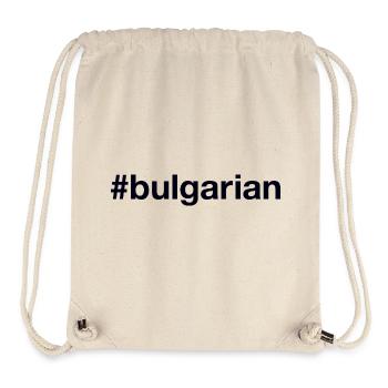 HAshtag BULGARE - Sac à cordon recyclé Stanley/Stella - blanc naturel - Devant