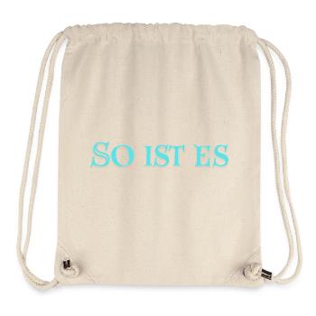 C’est juste - Sac à cordon recyclé Stanley/Stella - blanc naturel - Devant