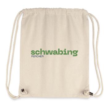 Schwabing Munich district - Stanley/Stella Recycled Gym Bag - natural - Front