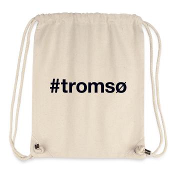 Tromso Norge Norway - Stanley/Stella recycelter Gym Bag - Naturweiß - Vorne