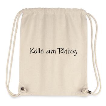 Kölle am Rhing - Stanley/Stella recycelter Gym Bag - Naturweiß - Vorne