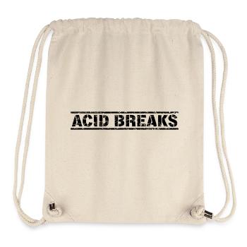 Acid Breaks - Stanley/Stella Recycled Gym Bag - natural - Front